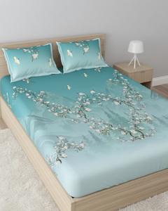 100% Combed Cotton Folded <b>Bed</b> Sheets 600TC Durable Soft European & American Style 3pcs Bedding Set Wholesale - Product Image 3