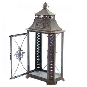 Lanterne marocaine en métal de différentes couleurs, lanterne de bougie de styliste de haute qualité, lanterne de luxe décorative de Ramadan de meilleure qualité - Product Image 6