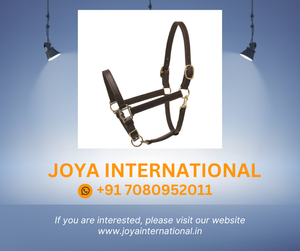 Deluxe Havana Cuir Turnout Halter cheval licou cintre cheval licou matériel intelligent - Product Image 2