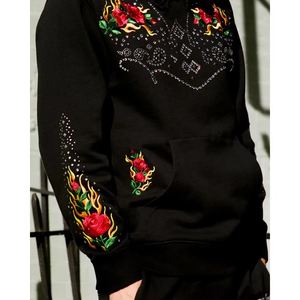 Hip Hop Street Style coton thermique hommes sweats à capuche mode décontractée col à capuche sweats pour automne hiver impression numérique - Product Image 5