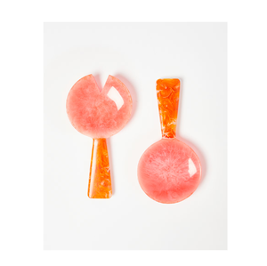 Serveur de salade en résine classique Ensemble de couverts en résine fourchette cuillère pour la maison et la cuisine Taille personnalisée 2 pièces - Product Image 6