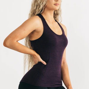 Débardeur de sport pour femme, personnalisé en gros, respirant, extensible, pour la salle de sport, le yoga décontracté, en tricot, taille XS - Product Image 2