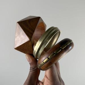 Elegantes Brazaletes de Madera Impermeables con Diseño Personalizable para Uso Diario, Moda Étnica, Looks Festivos, Regalos Empresariales, Exportación al por Mayor - Product Image 2