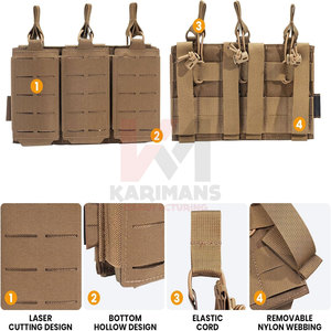 Pochette tactique personnalisée Mag Paintball Sports OEM Logo multifonction Attachment Durable Nylon Pouch Meilleure qualité Prix de gros - Product Image 3