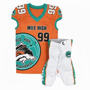 Camiseta de Fútbol Americano Personalizada, Transpirable, de Alta Calidad, 100% Poliéster, Impresión Digital, Número de Equipo Personalizado 2026 - Product Image 2