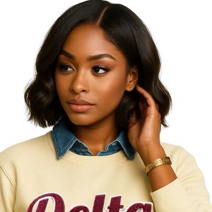 Neutral Delta 1913 Sleeve Chenille Crewneck Sweatshirt Premium Fleece Sorority Apparel Greek DST Cozy Winter <b>Top</b> - Product Image 6