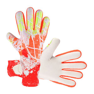 Guantes de Portero al por Mayor, Palma de Látex de Alto Agarre, Costuras Duraderas, Ajuste Cómodo para Entrenamiento y Partidos de Fútbol - Product Image 4