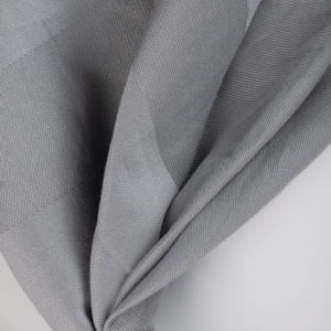 Juego de servilletas de microfibra de satén de algodón 100%, toalla de cocina de secado rápido gris claro sólido para uso doméstico, técnica tejida para restaurantes - Product Image 3