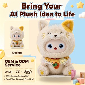Gato de Peluche Inteligente Personalizado con IA, Juguete Robótico Electrónico Interactivo con Diálogo por Voz, Mascota Electrónica para Niños, Regalo de Compañía, Venta al por Mayor OEM - Product Image 4