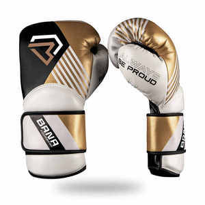 Professional Mexican Style Boxing <b>Gloves</b> Hand <b>Grips</b> Breathable Non-Slip Cowhide Leather Lightweight Adjustable Wrist Strap for - Product Image 1