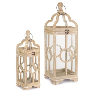 เชิงเทียนไม้ที่ทำด้วยมือคุณภาพสูงโคมไฟไม้ออกแบบได้ตามต้องการ - Product Image 3