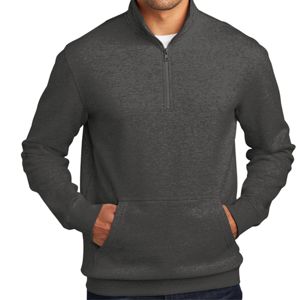 Pull en polaire à fermeture éclair pour hommes-Sweat-shirt anthracite-Couche intermédiaire chaude et durable, idéal pour les températures froides et les superpositions - Product Image 6