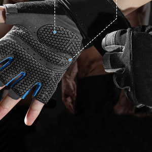 Guantes de Halterofilia Ligeros Antideslizantes de Tendencia 2025 para Entrenamientos de Crossfit, Ciclismo, Protección de Palmas al Aire Libre, Medios Dedos, Gimnasio - Product Image 3