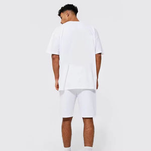 Ensemble d'été 2 pièces pour hommes Style vintage imprimé sur mesure T-Shirt à manches courtes séchage rapide respirant 180 grammes vêtements de sport décontractés - Product Image 2