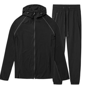 Chándal Deportivo para Hombre, 100% Algodón, de Peso Medio, Sólido, Otoñal, Premium, de Alta Calidad, Cómodo, Transpirable, Duradero, a la Moda - Product Image 6