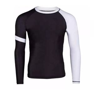 Camisetas de Compresión Transpirables con Logotipo Personalizable para Hombre, de Manga Larga, Secado Rápido y Ligeras, Protector de Rash para MMA - Product Image 1