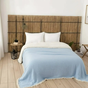 100% coton 7 plis mousseline Double face couvre-lit respirant antibactérien fabriqué en Turquie couvertures - Product Image 2