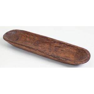 Bol à pâte rectangulaire en bois charmant en brun, parfait pour une utilisation sur table et une décoration élégante de la maison - Product Image 5