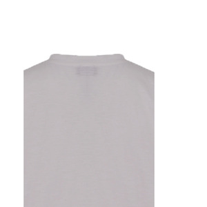 T-shirt long à manches courtes brodé col rond grande taille pour femme 100 % coton biologique toile respirant écologique décontracté - Product Image 4