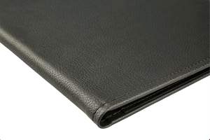 Couvertures et supports de menu en cuir PU de qualité restaurant 9x12 pouces pour présenter des fournitures pour hôtels et restaurants - Product Image 6