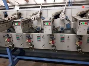 Bobine cylindrique Fadis Rpv-r, machine à enroulement manuel, précision de croisement, 36 broches, 700 m/min, 15 kW pour viscose, nylon, polyester - Product Image 3