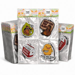Ambientador de Papel Personalizado con Eslogan Viral, Divertido Meme de Internet, Perfume para Auto, Aroma Duradero, Adorno - Product Image 1