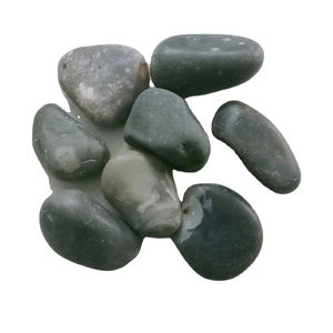 MMArt Natural Onyx SMOKEY GREY Tumble Stone Ecológico No tóxico Diseño moderno Guijarros para uso en exteriores e interiores - Product Image 1