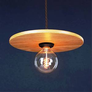 Lámpara colgante ligera PRODUCTO VENTA CALIENTE Lámpara de mesa de madera ARTESANÍA - Product Image 5