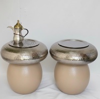 Chauffe-café arabe Dallah de luxe, magnifique, brûleur à charbon pour Dallah, poêles à café arabes au charbon