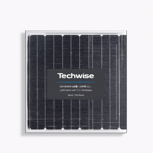 Panneau solaire monocristallin PERC Techwise 600W demi-cellule avec certificat TUV - Product Image 2