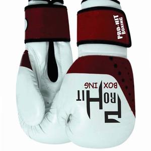 Ropa deportiva con empuñaduras Guantes de entrenamiento profesional más vendidos Guantes de súper boxeo de cuero genuino de calidad superior - Product Image 6