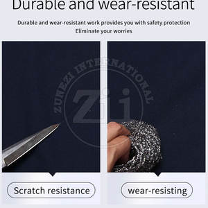 Combinaison de sécurité haute visibilité réfléchissante, respirante, légère, confortable, imperméable, conforme à la norme ANSI Classe 1, avec logo - Product Image 4