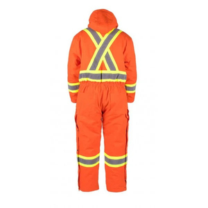 Ropa de Seguridad Reflectante de Alta Visibilidad, Diseño Personalizado, Overol de Trabajo de Invierno para Hombre, Overol Completo, Uniforme de Alta Visibilidad - Product Image 3