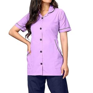 Tenue médicale professionnelle en tissu facile d'entretien, coupe équilibrée et confort longue durée, modèle 2026 - Product Image 1