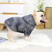Özelleştirilmiş baskılı moda Pet Hoodies cep üreticisi toptancı gömlek tarzı ile en iyi fiyat yavru köpek giysileri