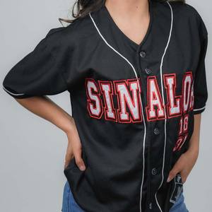 Uniformes de Equipo Personalizados al por Mayor, Camiseta de Béisbol Escolar, Camiseta de Béisbol del Club De Sinaloa, Ropa Deportiva, Camiseta De Sinaloa - Product Image 1