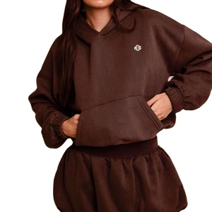 Sudaderas Personalizadas para Mujer, Sudadera Holgada de Forro Polar, Venta al por Mayor, OEM, ODM, Marca Privada, Ropa Urbana Informal, Proveedor de EE. UU. - Product Image 1