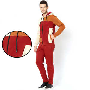 Survêtement décontracté pour homme 100 % coton, coupe-vent, respirant, antibactérien, léger, à capuche, délavé à l'acide, couleur unie, personnalisable OEM, vente en gros - Product Image 6