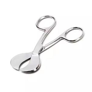 กรรไกรตัดสายสะดือสแตนเลสอุปกรณ์สำหรับตัดใบมีดโค้งเครื่องมือผ่าตัด - Product Image 2