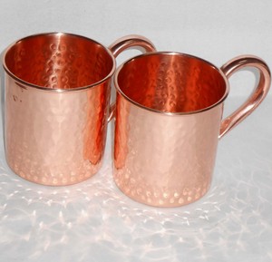 Factory Wholesale Coffee <b>Cup</b> Copper <b>Cup</b> <b>Set</b> Moscow Mule Copper Mugs New Design Handmade Moscow Mule Mug Supplier - Product Image 3