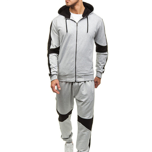 ชุดวอร์มฤดูหนาวสองชิ้นคุณภาพสูง เสื้อสเวตเชิ้ตแบบเรียบ ผ้าฝ้าย ปรับแต่งได้ - Product Image 1