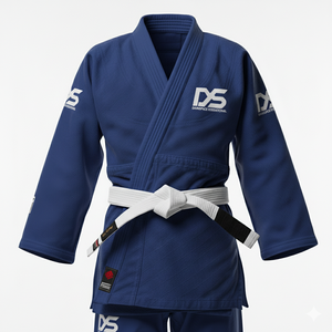 Conjunto de trajes de artes marciales de poliéster y algodón de calidad superior al por mayor, corte europeo y japonés para entrenamiento de Karate y BJJ - Product Image 5
