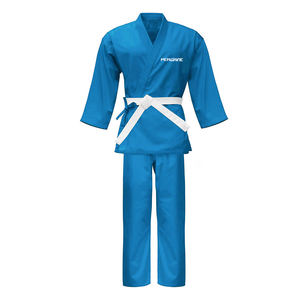 Uniforme de karaté Sports Grand treillis Noir Costumes de karaté Kungfu professionnels pour les arts martiaux - Product Image 1