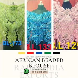 Blusa Corta Sexy de Verano para Mujer, Moderna, Bordada, de Color Sólido, con Cuello Cuadrado, Manga Corta, Informal, de Algodón, No Tejida, a la Moda - Product Image 3