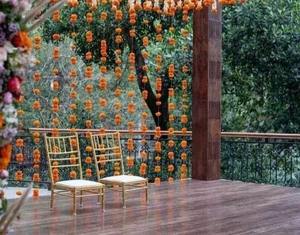 Floral Garland for Weddings Parties & Temples Trending Artificial Flower Arranging Wall Hanging Bandarwal Toran <b>Decor</b> - Product Image 4