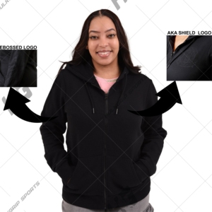 Sweat à capuche imprimé 3D brodé Midnight pour femme, taille normale, avec poches kangourou, streetwear hiver - Product Image 1