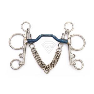 En gros 2026 Meilleure qualité Mors à double rouleaux en acier inoxydable pour chevaux avec service OEM - Product Image 1