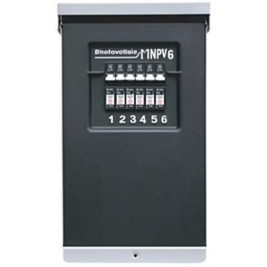 Boîtier de Combinaison Photovoltaïque MidNite Solar MNPV6 à Six Chaînes pour Systèmes de Panneaux Solaires - Product Image 2
