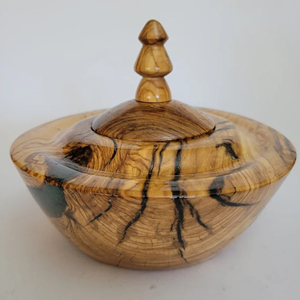 Cuenco para servir de alta calidad con tapa de madera natural como mango o acacia con color o tonos naturales por HHO - Product Image 3