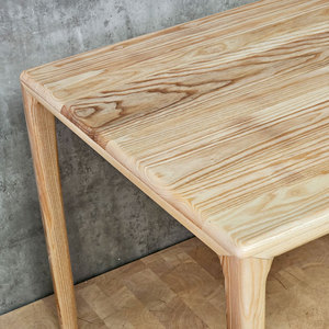 Scandinavian Design <b>Extendable</b> Solid Ash <b>Wood</b> <b>Dining</b> <b>Table</b> Set-BA68187 - Product Image 4